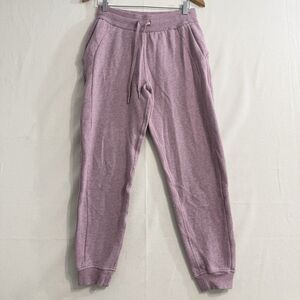 Lululemon Scuba HR Jogger Light Cotton Fleece Size 6 Pink